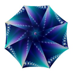 Flow Blue Pink High Definition Golf Umbrellas by Mariart