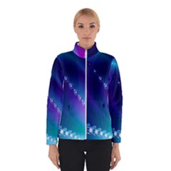 Flow Blue Pink High Definition Winterwear by Mariart