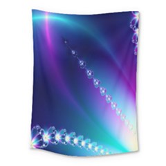 Flow Blue Pink High Definition Medium Tapestry by Mariart