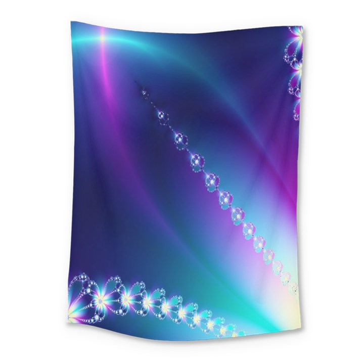 Flow Blue Pink High Definition Medium Tapestry