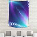 Flow Blue Pink High Definition Medium Tapestry View2