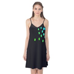 Green Black Widescreen Camis Nightgown by Mariart