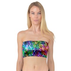 Colorful Bubble Shining Soap Rainbow Bandeau Top by Mariart