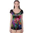 Colorful Bubble Shining Soap Rainbow Boyleg Leotard  View1