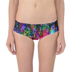 Colorful Bubble Shining Soap Rainbow Classic Bikini Bottoms by Mariart