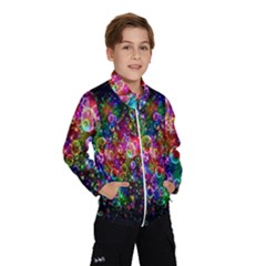 Colorful Bubble Shining Soap Rainbow Wind Breaker (kids) by Mariart