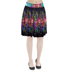 Colorful Bubble Shining Soap Rainbow Pleated Skirt by Mariart