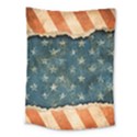 Grunge Ripped Paper Usa Flag Medium Tapestry View1