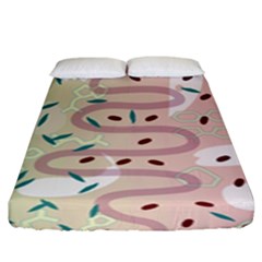 Gut Story Fitted Sheet (king Size)