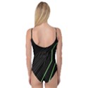 Green Lines Black Anime Arrival Night Light Camisole Leotard  View2