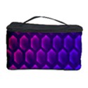 Hexagon Widescreen Purple Pink Cosmetic Storage Case View1