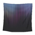 Moonlight Light Line Vertical Blue Black Square Tapestry (Large) View1