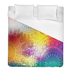 Multi Colour Alpha Duvet Cover (full/ Double Size)