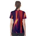 Perfection Graphic Colorful Lines Women s Cotton Tee View2