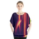 Perfection Graphic Colorful Lines Blouse View1