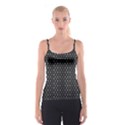 Rabstol Net Black White Space Light Spaghetti Strap Top View1