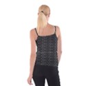 Rabstol Net Black White Space Light Spaghetti Strap Top View2