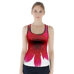 Flower Isolated Transparent Blossom Racer Back Sports Top by Nexatart