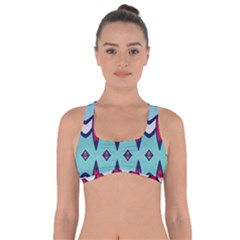 Rhombus Hearts And Other Shapes                 Got No Strings Sports Bra