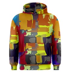 Abstract Vibrant Colour Men s Pullover Hoodie by Nexatart