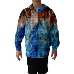 Painted Texture              Hooded Wind Breaker (kids) by LalyLauraFLM