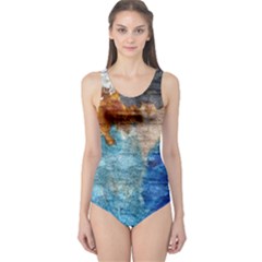 Painted Texture              Women s One Piece Swimsuit by LalyLauraFLM