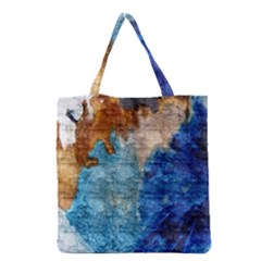 Painted Texture              Grocery Tote Bag by LalyLauraFLM