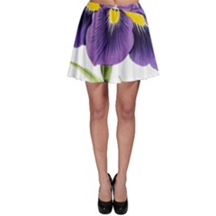 Lily Flower Plant Blossom Bloom Skater Skirt by Nexatart