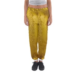 Beer Beverage Glass Yellow Cup Women s Jogger Sweatpants by Nexatart