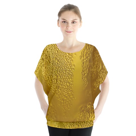 Beer Beverage Glass Yellow Cup Blouse by Nexatart