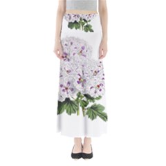 Flower Plant Blossom Bloom Vintage Maxi Skirts