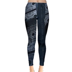 Graphic Design Background Leggings  by Nexatart