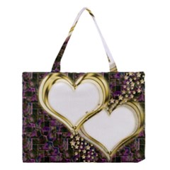 Lover Romantic Couple Apart Medium Tote Bag by Nexatart