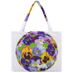 Spring Pansy Blossom Bloom Plant Mini Tote Bag by Nexatart