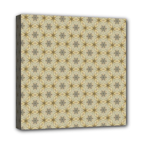 Star Basket Pattern Basket Pattern Mini Canvas 8  X 8  by Nexatart