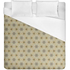 Star Basket Pattern Basket Pattern Duvet Cover (king Size) by Nexatart