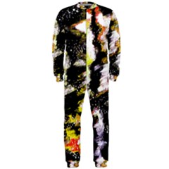 Canvas Acrylic Digital Design Onepiece Jumpsuit (men)  by Nexatart