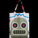 Robot Zipper Classic Tote Bag View2