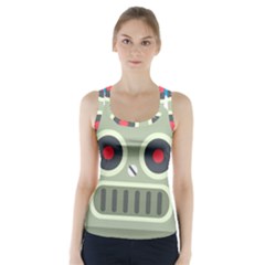 Robot Racer Back Sports Top by BestEmojis