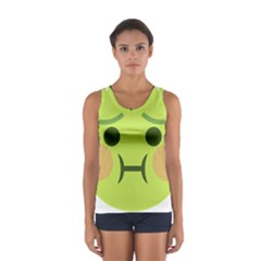 Barf Women s Sport Tank Top  by BestEmojis