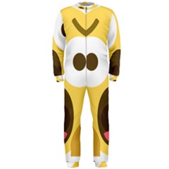 Scream Emoji Onepiece Jumpsuit (men)  by BestEmojis