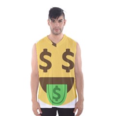 Money Face Emoji Men s Basketball Tank Top by BestEmojis