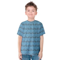 Bicycles Pattern Kids  Cotton Tee