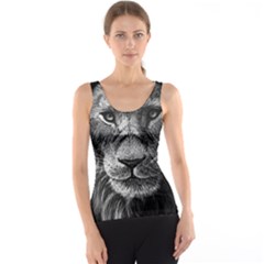 My Lion Sketch Tank Top