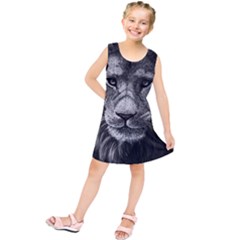 My Lion Sketch Kids  Tunic Dress