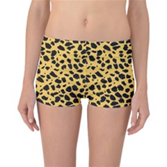 Skin Animals Cheetah Dalmation Black Yellow Reversible Bikini Bottoms by Mariart