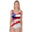 Red White Blue Star Flag Princess Tank Leotard  View1