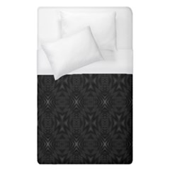 Star Black Duvet Cover (single Size) by Mariart