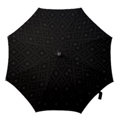 Star Black Hook Handle Umbrellas (small) by Mariart