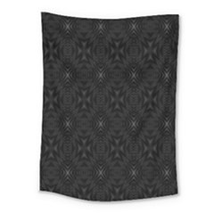 Star Black Medium Tapestry